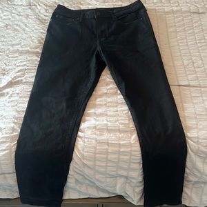 Express slim black jean